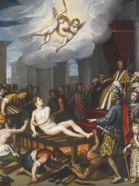 Martyrdom Of St. Lawrence - view 1