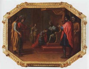Saint Louis Ennobling A Young Man