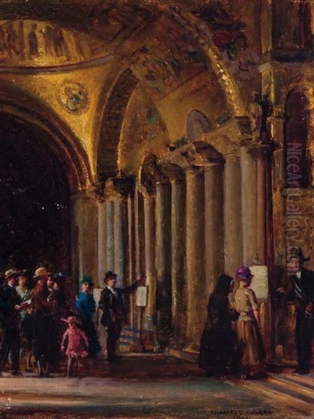 The Portico Of St. Marks, Venice - view 1