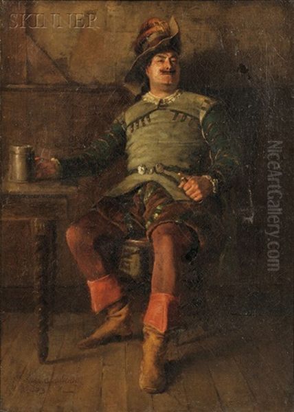 Portrait Of A Man With A Stein - view 1
