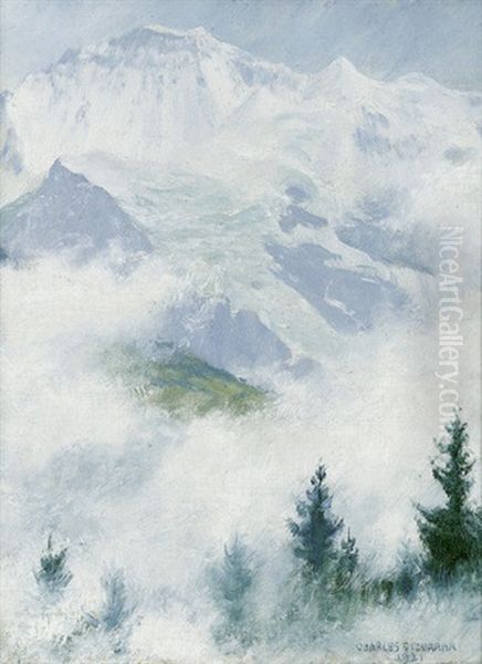 Fog And Snow (the Jungfrau) - view 1