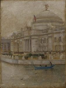 Art Palace Of Columbian Exposition Of Chicago by Charles Curran