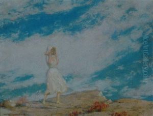 Girl In White by Charles Curran