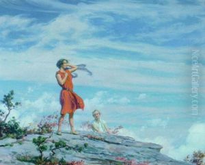 Wind Driven Clouds by Charles Curran
