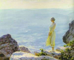 Misty Afternoon by Charles Curran