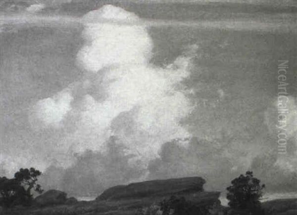Landscape With Cloudy Sky - view 1