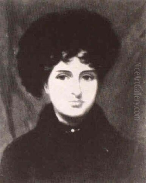 Woman In Black Hat - view 1