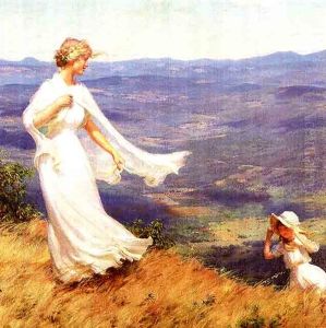The West Wind by Charles Curran