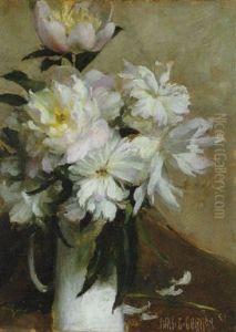 Peonies by Charles Curran