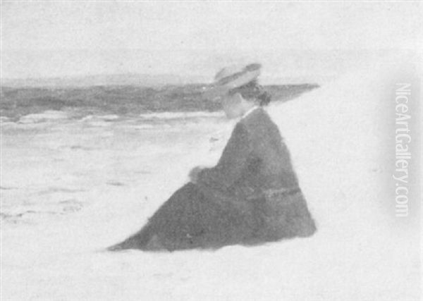 Girl On A Dune - view 1