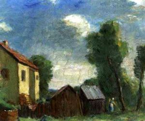 Weise Wolke by Adolf Curry