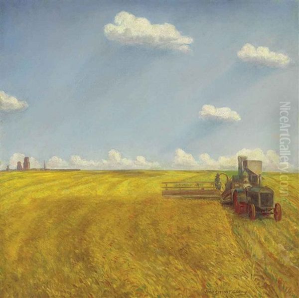Threshing - view 1