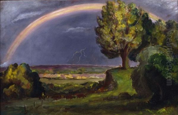 Rainbow After Storm - view 1