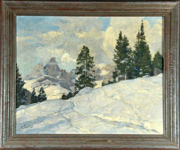 Oberallgauer Berglandschaft Im Winter - view 1