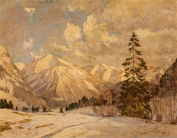 Evening In The Alps - view 1