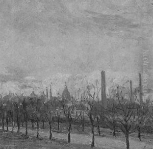 Allee In Der Grosstadt Allee In Der Grosstadt