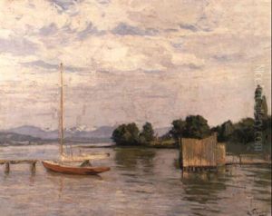 Segelboot Am Ammersee