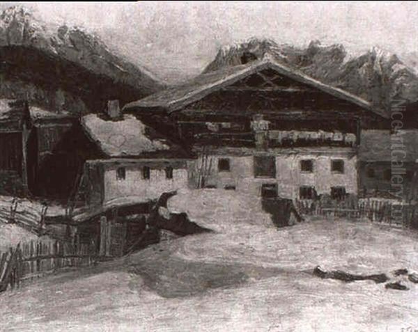 Winter In Oberstdorf/allgau - view 1