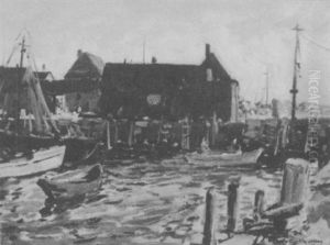Morning In Rockport by Charles Allen Curtis