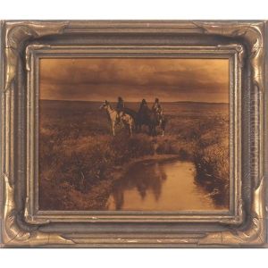 Three Chiefs by Edward Sherrif Curtis