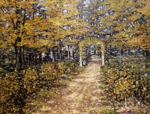 Sun-dappled Landscape by Elizabeth Curtis