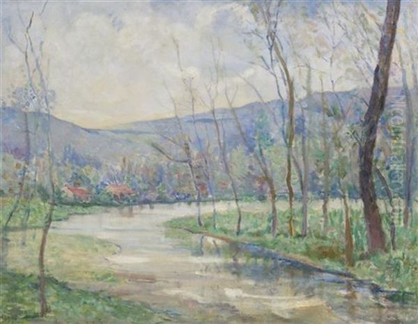 River Scene In Holland - view 1