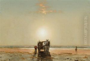 The Seaweed Gatherers by George Curtis