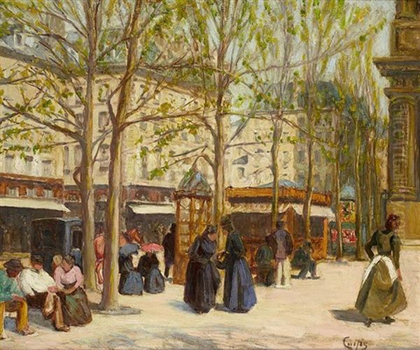 Place Saint Michel - view 1