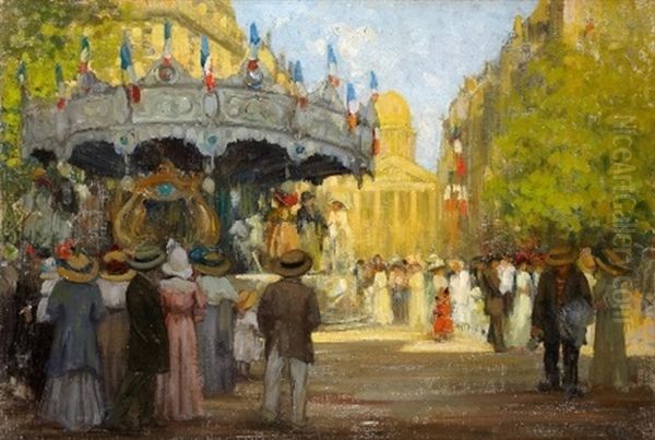 Bastille Day In Paris - view 1