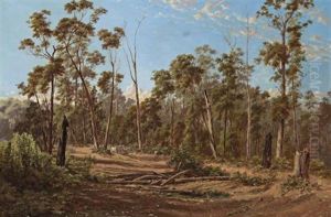 Mountain Track With Bullock Dray