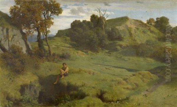 Schafer In Einer Idyllischen Landschaft - view 1