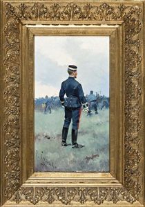 Escena Militar by Josep (Jose) Cusachs y Cusachs