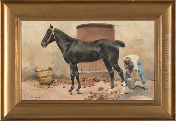 Caballo Con Su Cuidador - view 1