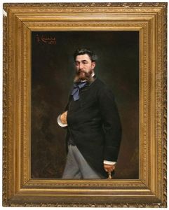 Retrato De Victor Vidal I Morera