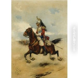 Oficial De Caballeria (charging Cavalry Officer) Oficial De Caballeria (charging Cavalry Officer)