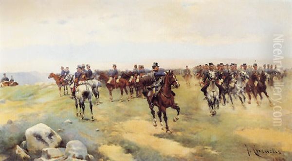 Militares A Caballo - view 1