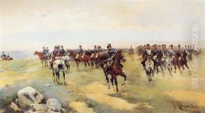 Militares A Caballo