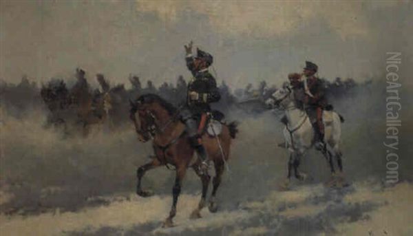 Militares A Caballo - view 1