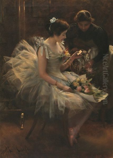 Bailarina En Un Camerino - view 1