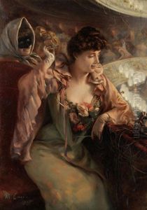 At The Theatre by Manuel Cusi Y Ferret