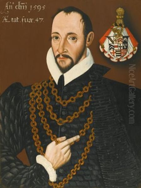 Portrait Of Sir Thomas Hesketh Of Heslington Hall - view 1