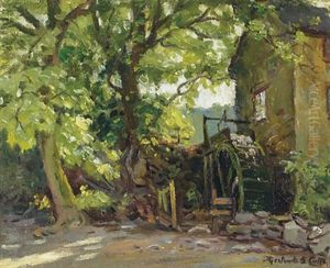 The Water Mill by Gertrude E. Spurr Cutts