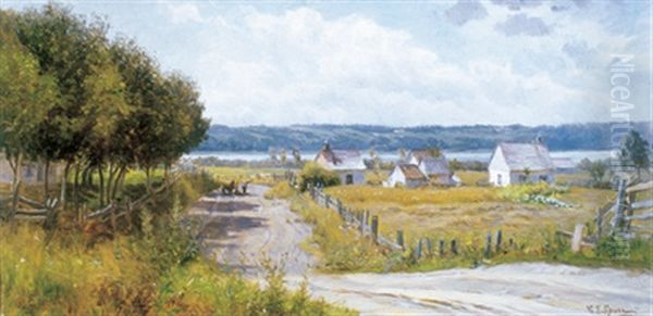 Farmstead By A River - view 1
