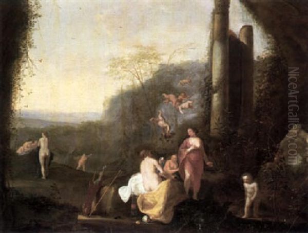 The Three Graces Giving And Receiving Gifts - view 1