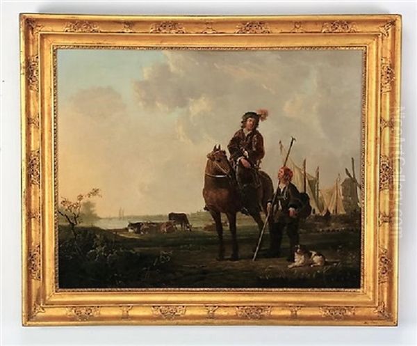 Equestrian Portrait Of Pieter De Roovere - view 1