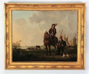 Equestrian Portrait Of Pieter De Roovere