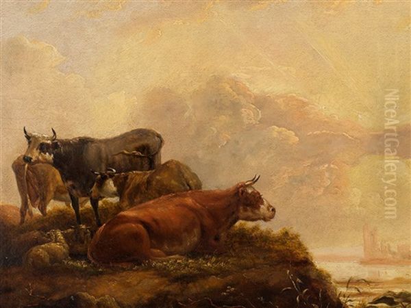 Cows And Sheep - view 1