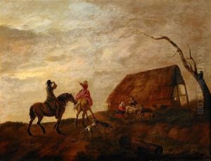 Landskap Med Rastande Sallskap by Aelbert Cuyp