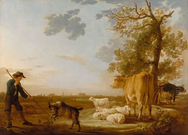 Landscape With Cattle - view 1