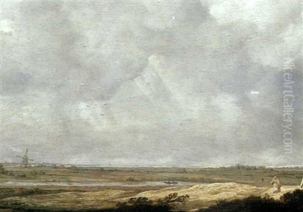 Paysage Panoramique Vers La Ville De Dordrecht - view 1